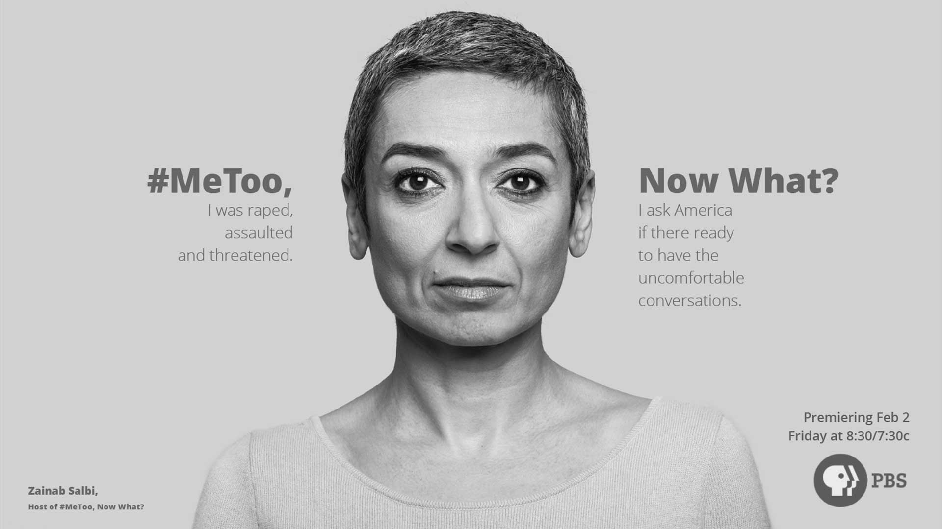 #MeToo, Now What? campaign portrait of host Zainab Salbi