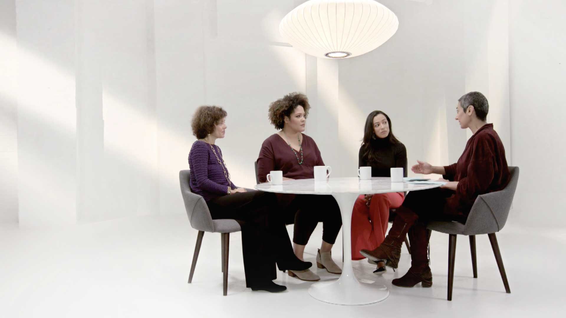 The #MeToo, Now What? studio set