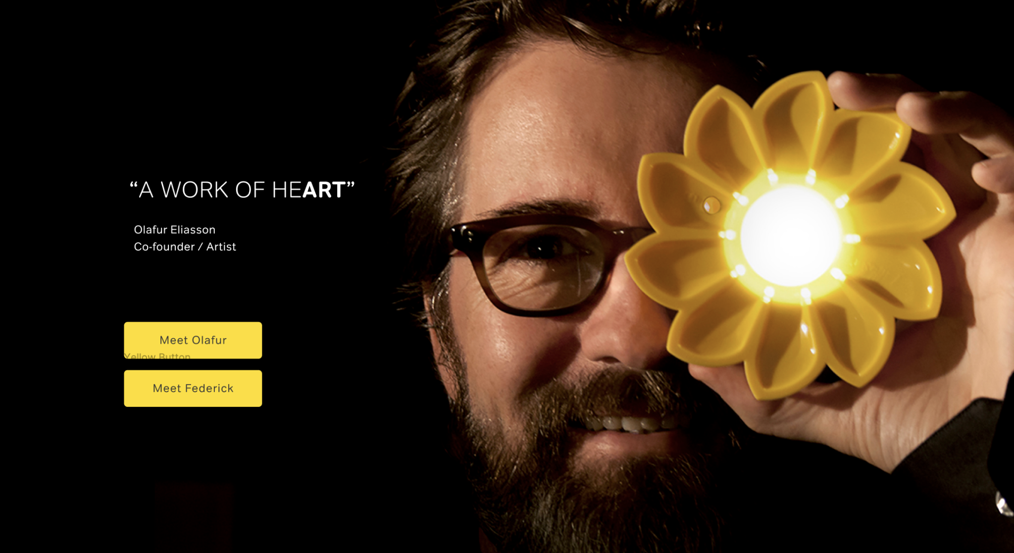 Little Sun website — “A work of heart” with Olafur Eliasson