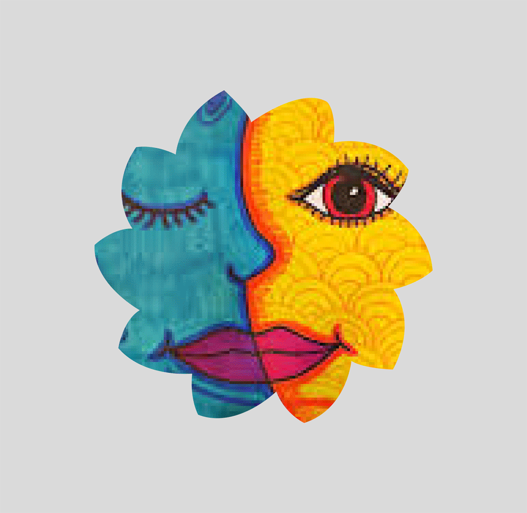 Animated Little Sun flower artworks